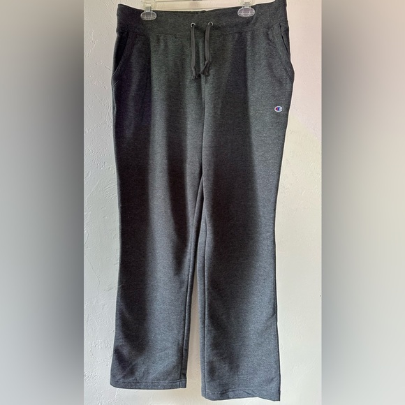 Champion Women’s Sweatpants - GUC - XL - Grey - Drawstring - Pockets - Wide Leg - Picture 1 of 7